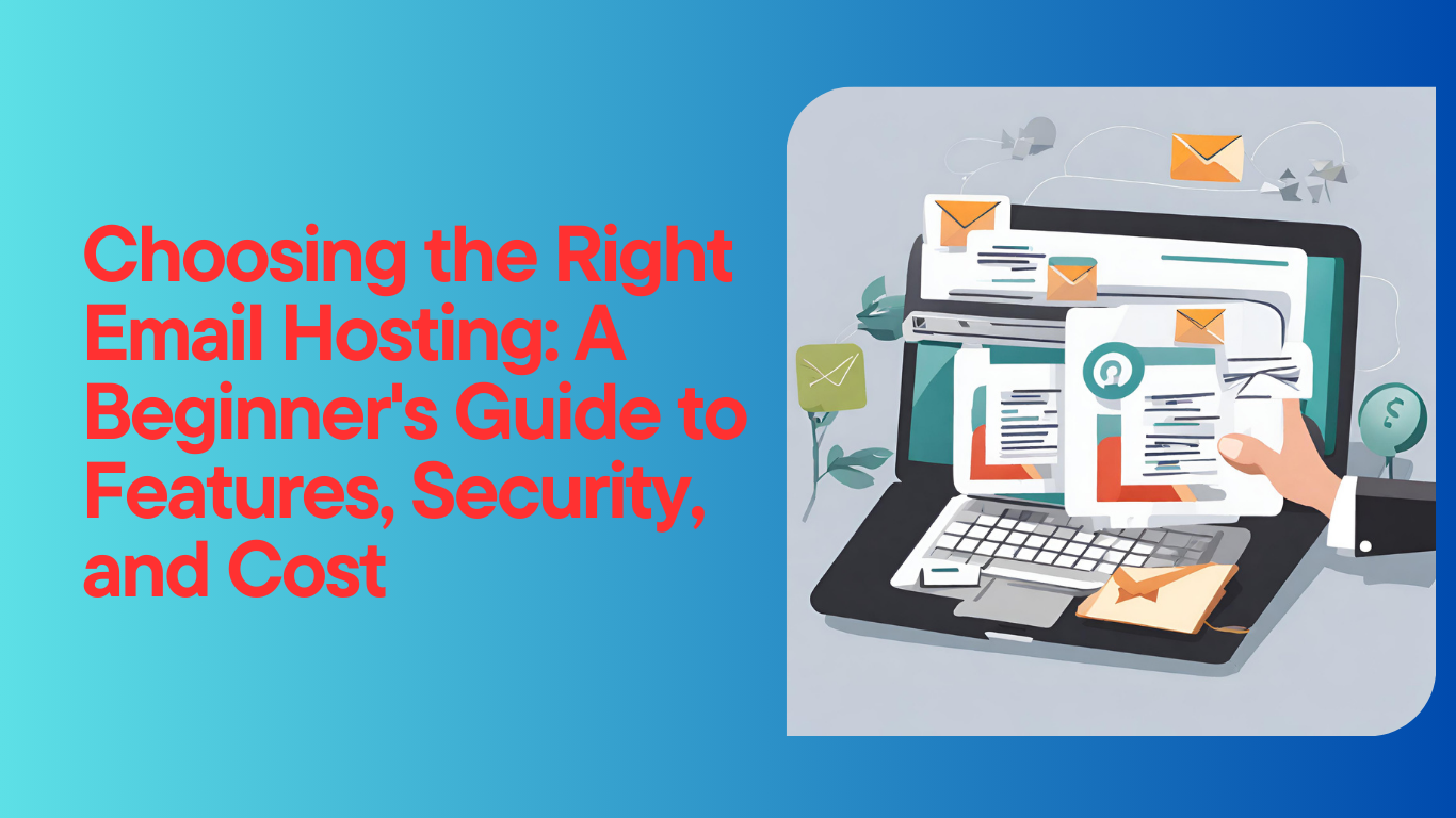 Choosing the Right Email Hosting: A Beginner's Guide to Features, Security, and Cost